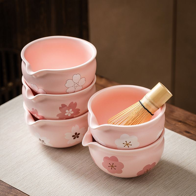Bát Matcha Sakura
