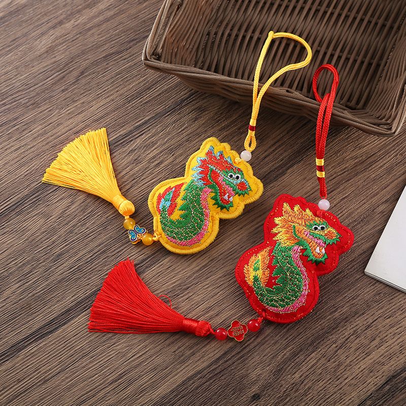 Treo Tết Rồng Thêu