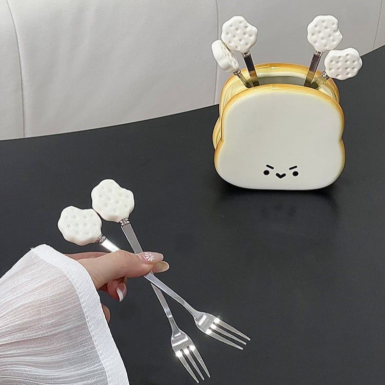 Bộ Dĩa Trái Cây Bánh Mì
