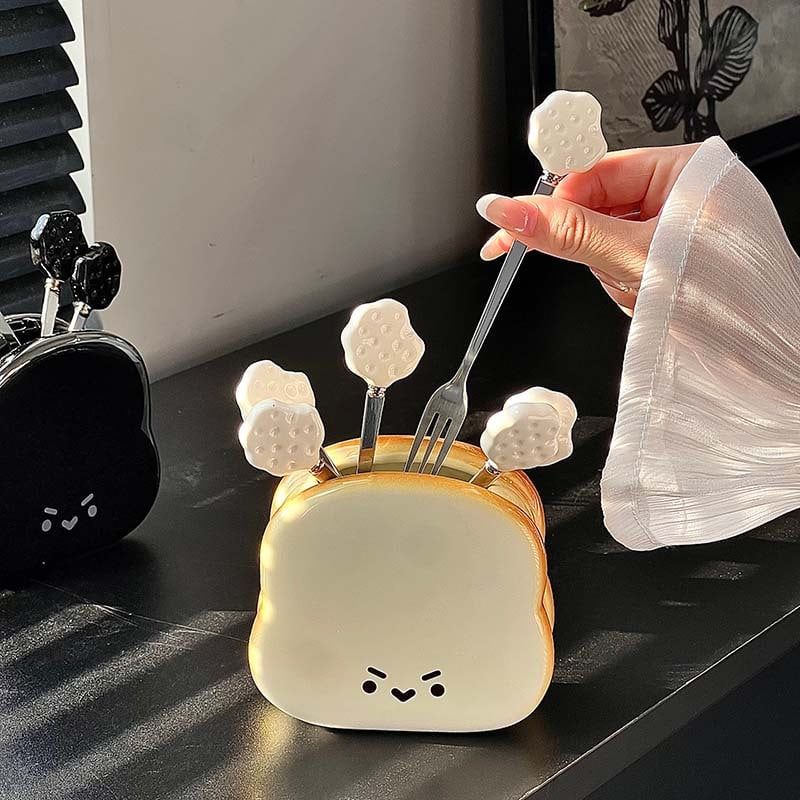 Bộ Dĩa Trái Cây Bánh Mì