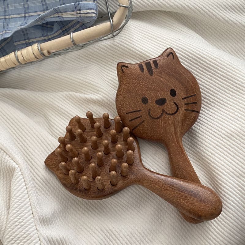 Lược Gỗ Đàn Hương Animal