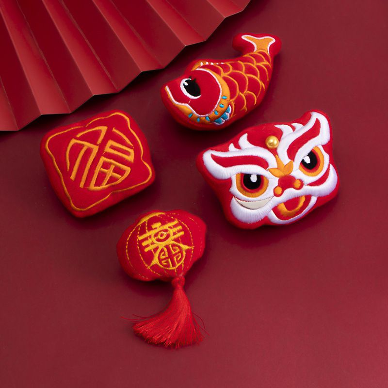 Cài Áo, Balo Tết May Mắn