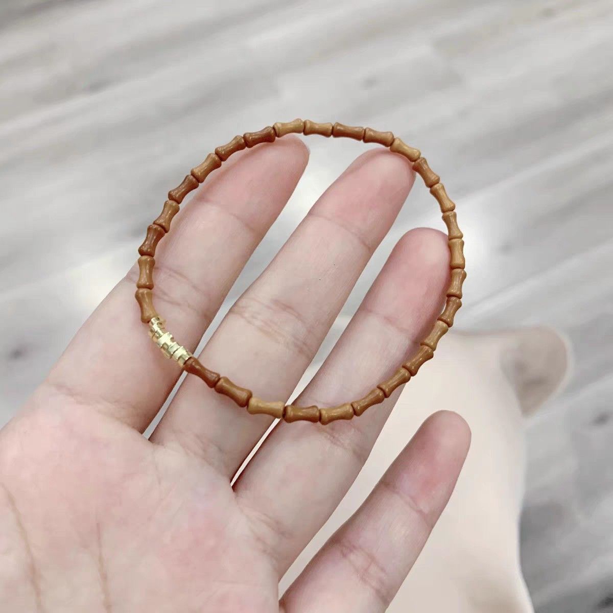 Vòng Tay Gỗ Olive