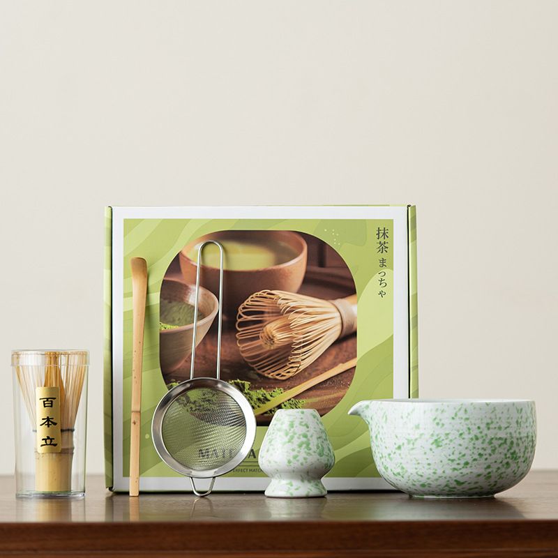 Set Pha Matcha Vảy Xanh