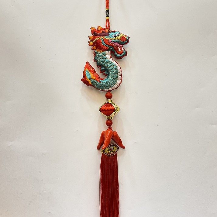 Treo Tết Rồng Xanh Đan Chỉ