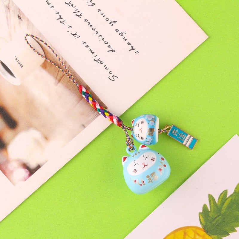 Móc Khóa Mèo Phước Lành