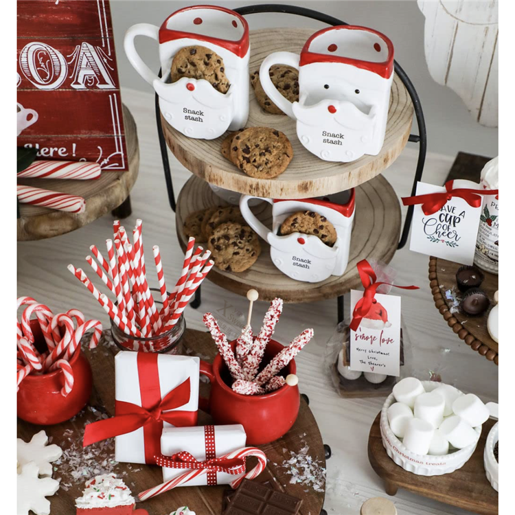 Cốc Snacks For Santa