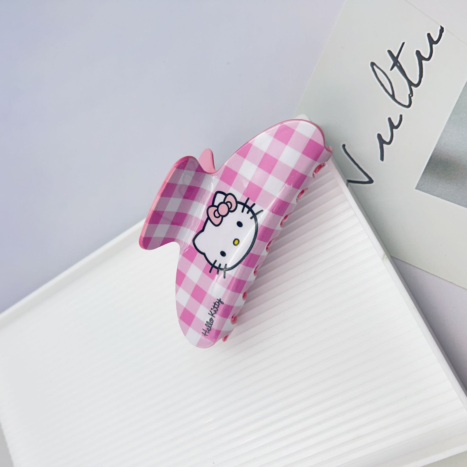 Kẹp Tóc Hello Kitty Hồng