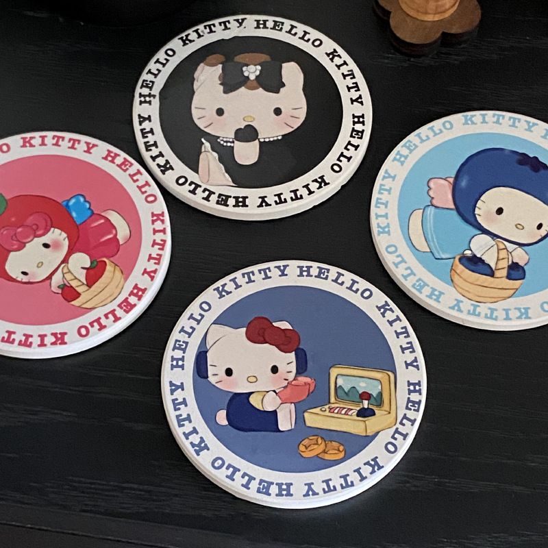 Lót Cốc Hello Kitty