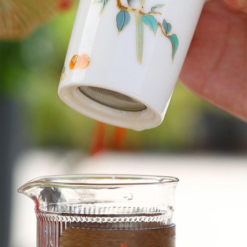 Bộ Trà Chùm Hồng Như Ý