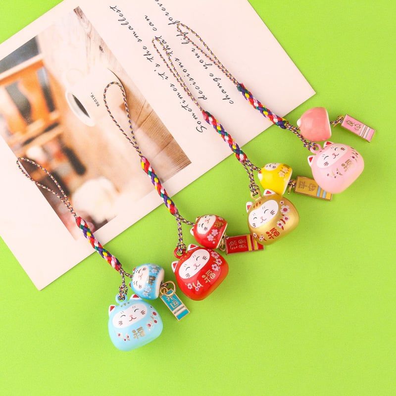 Móc Khóa Mèo Phước Lành