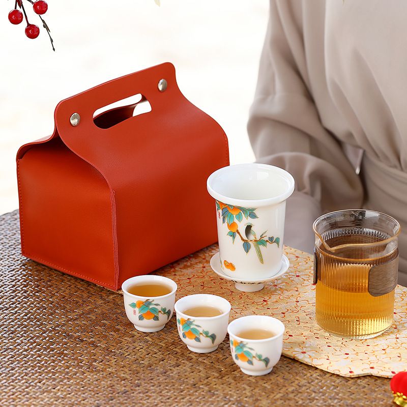 Bộ Trà Chùm Hồng Như Ý