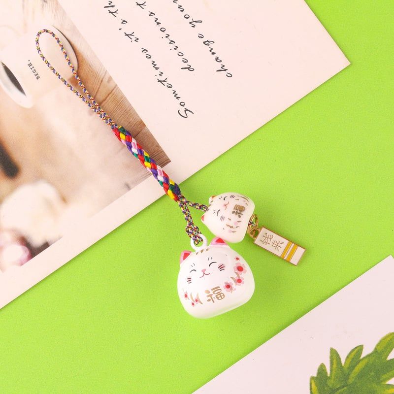 Móc Khóa Mèo Phước Lành