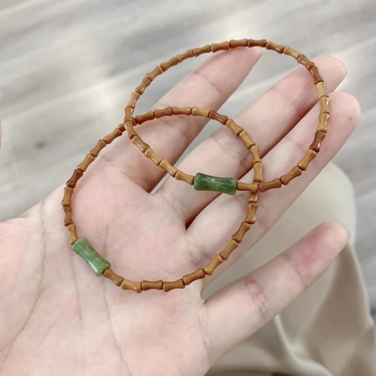 Vòng Tay Gỗ Olive