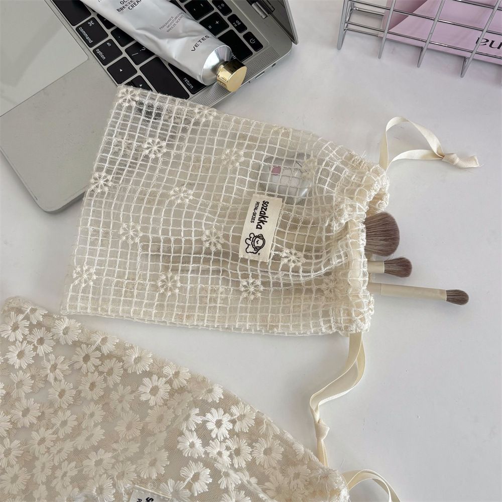 Túi Vải Lưới Hoa