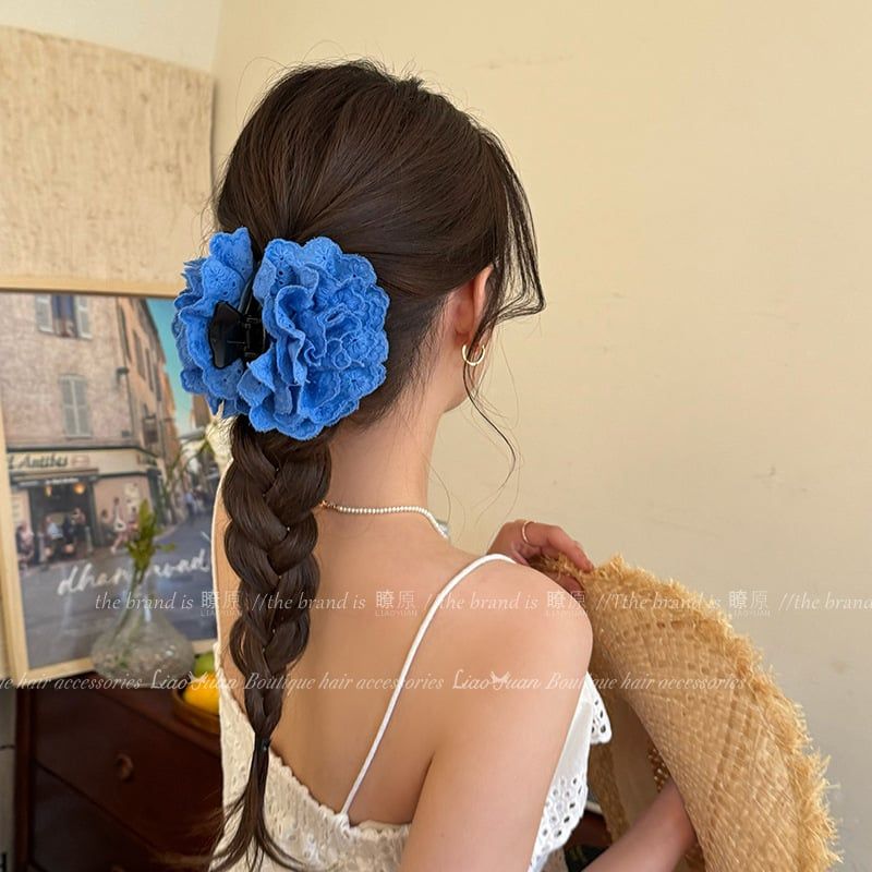 Kẹp Tóc Đóa Hồng