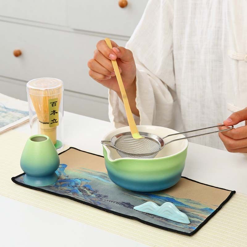 Set Matcha Xanh Biếc