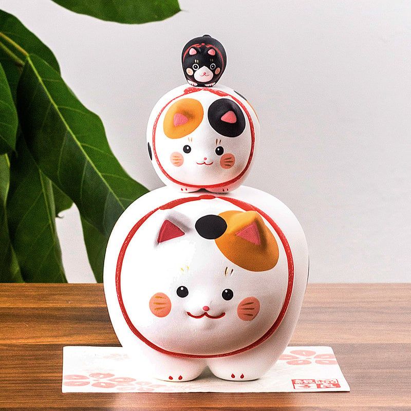 Tượng Cún Mèo Family