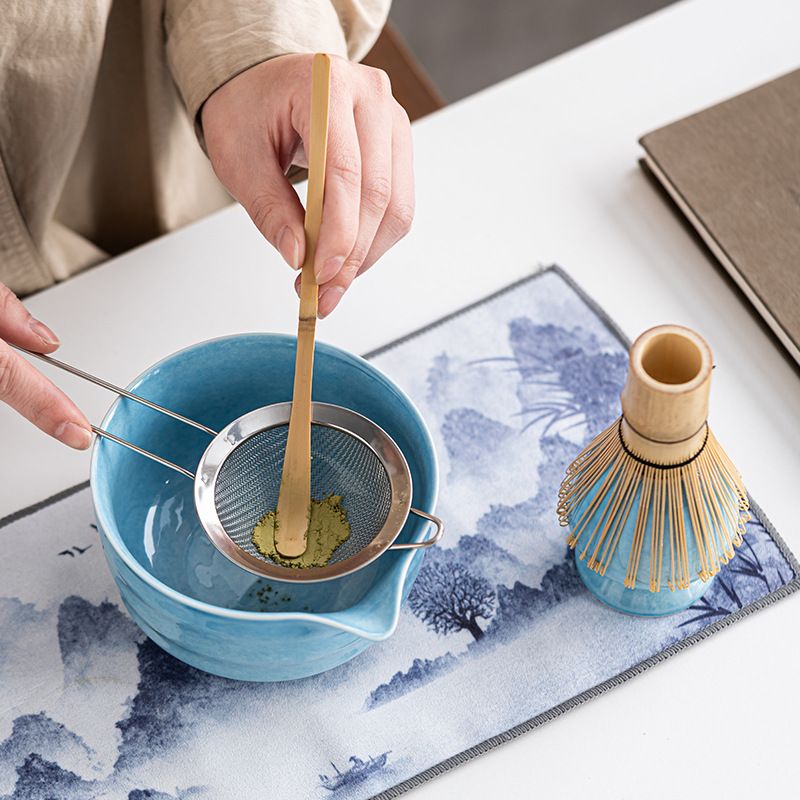 Set Pha Matcha Thiên Thanh