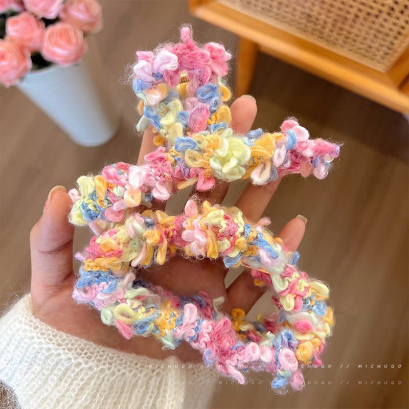Kẹp Tóc Cotton Flower