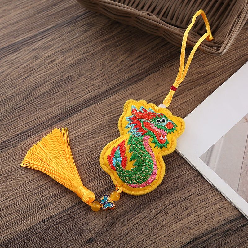 Treo Tết Rồng Thêu