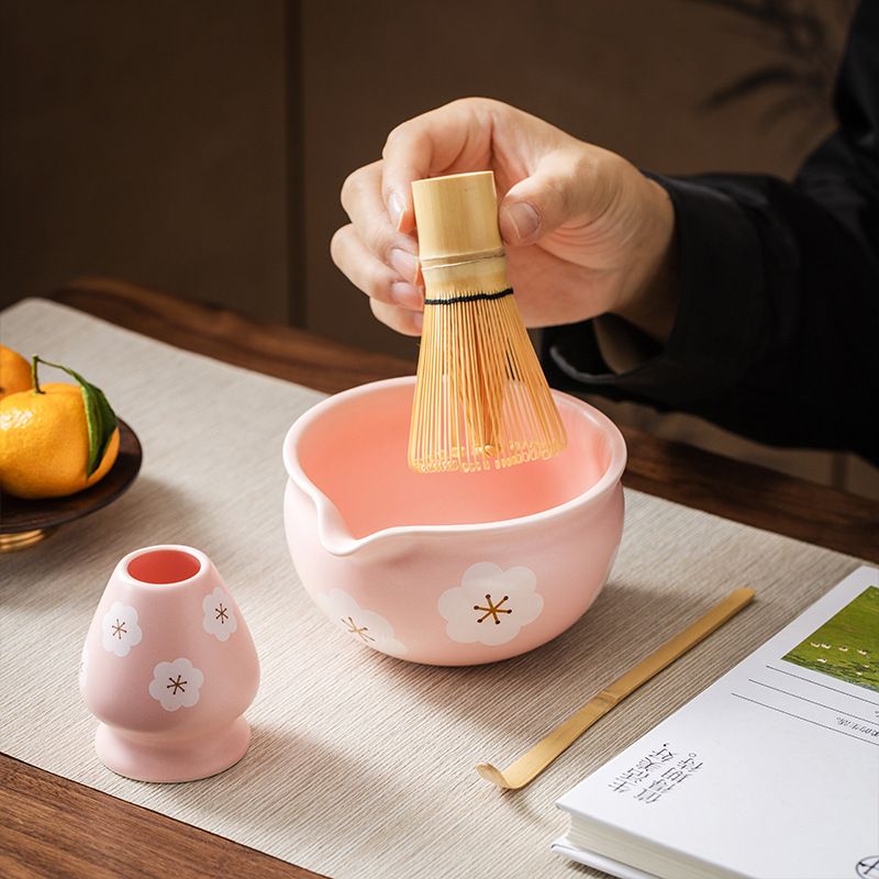 Bát Matcha Sakura