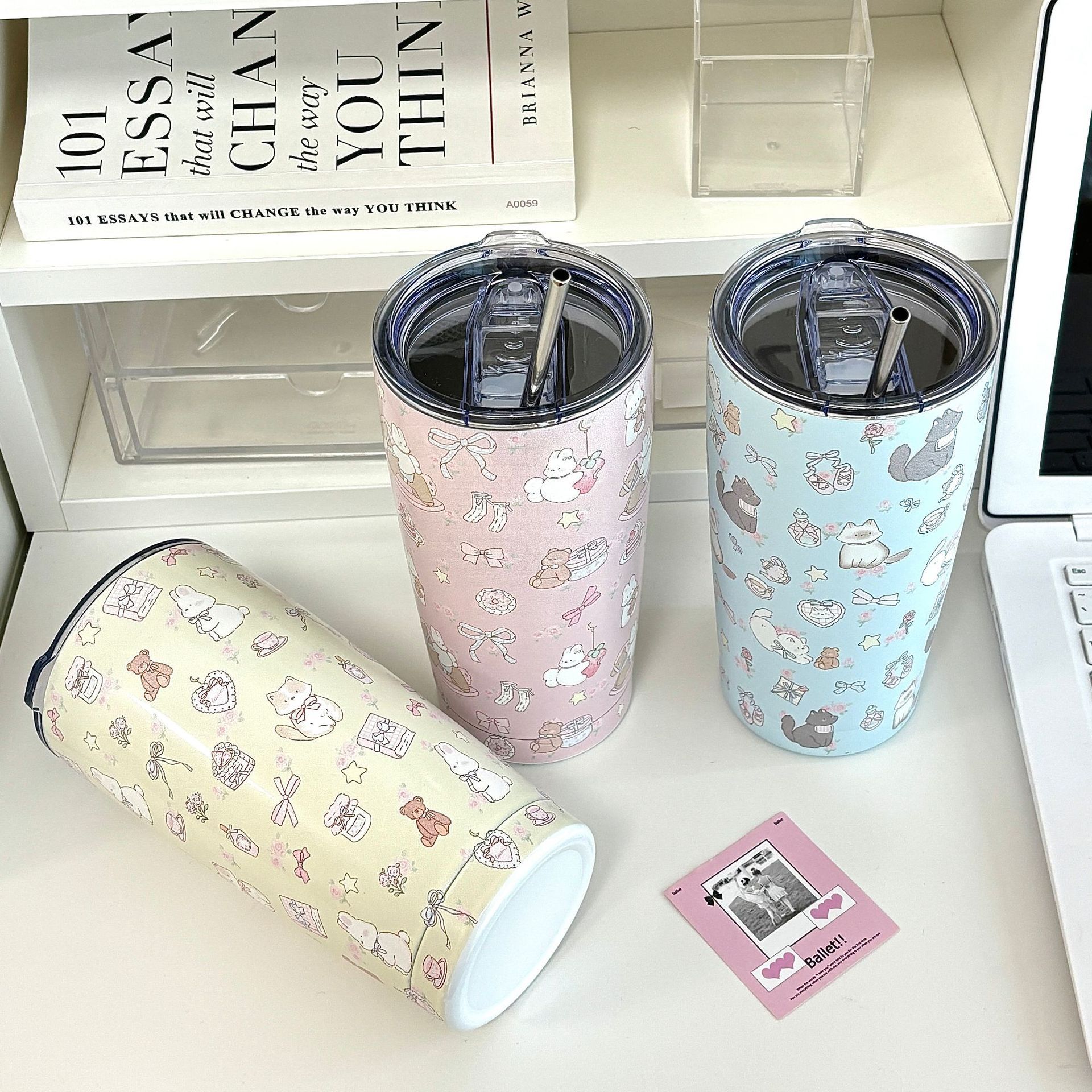Cốc Giữ Nhiệt Mèo Dễ Thương