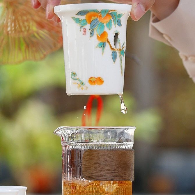 Bộ Trà Chùm Hồng Như Ý