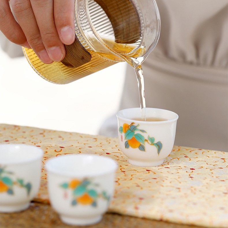 Bộ Trà Chùm Hồng Như Ý