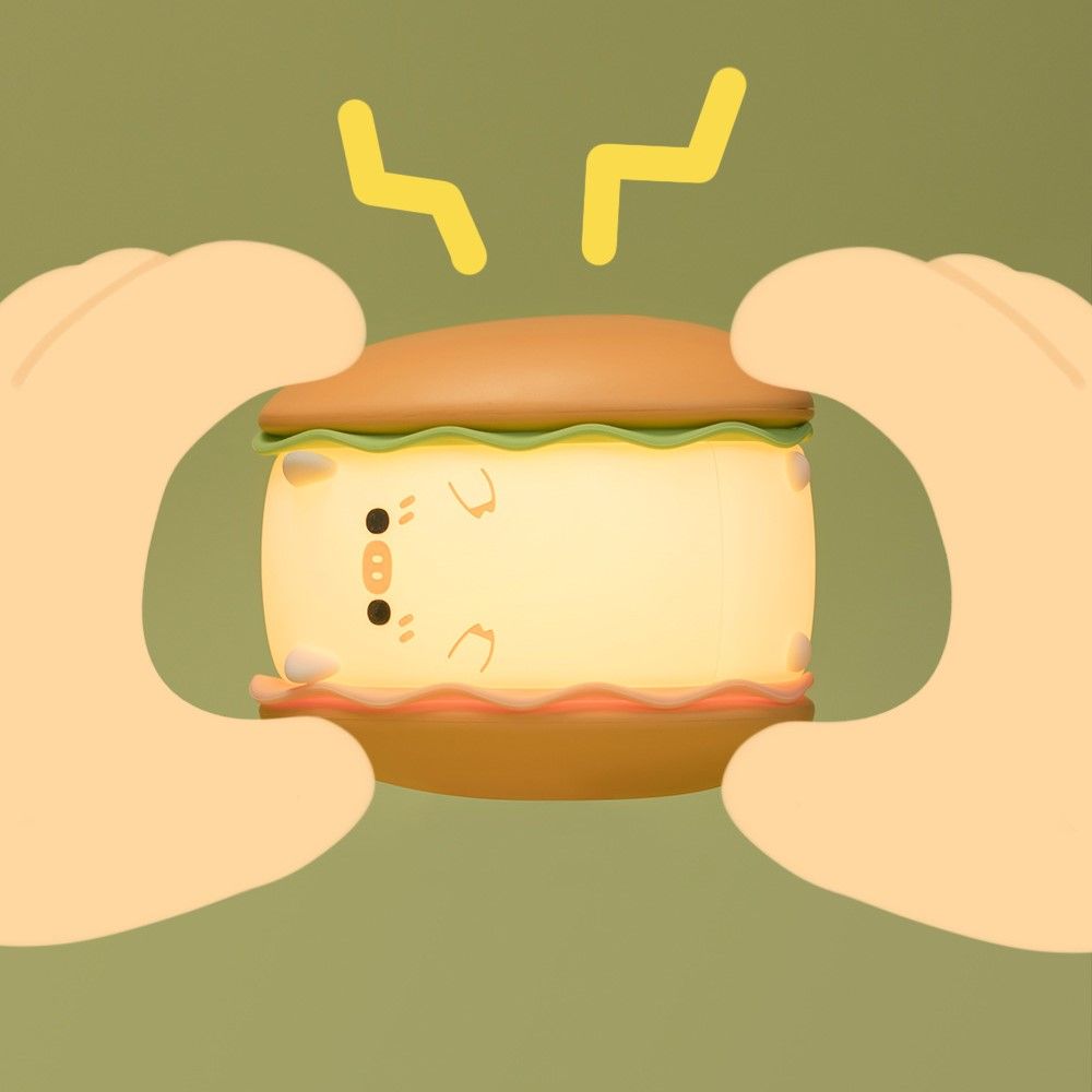 Đèn Ngủ Hamburger Pig