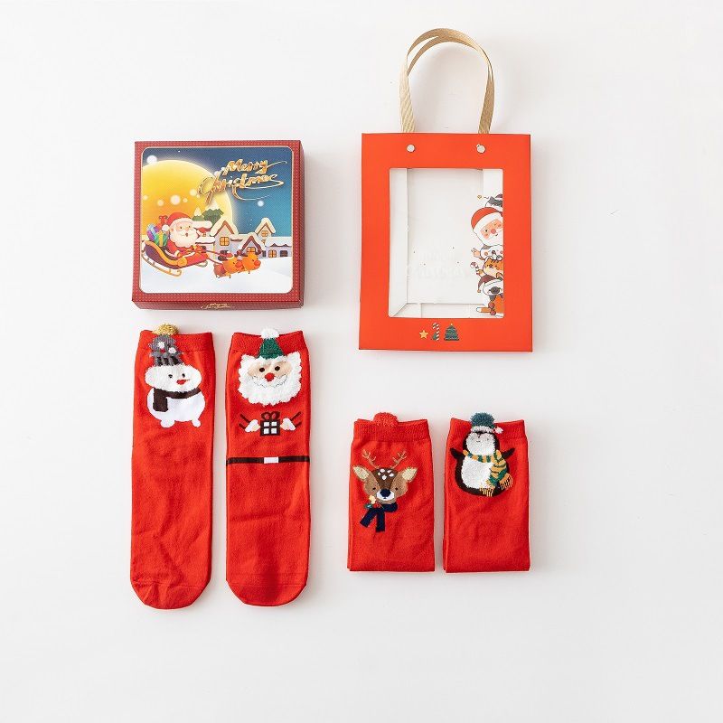 Set 4 Tất Kèm Hộp