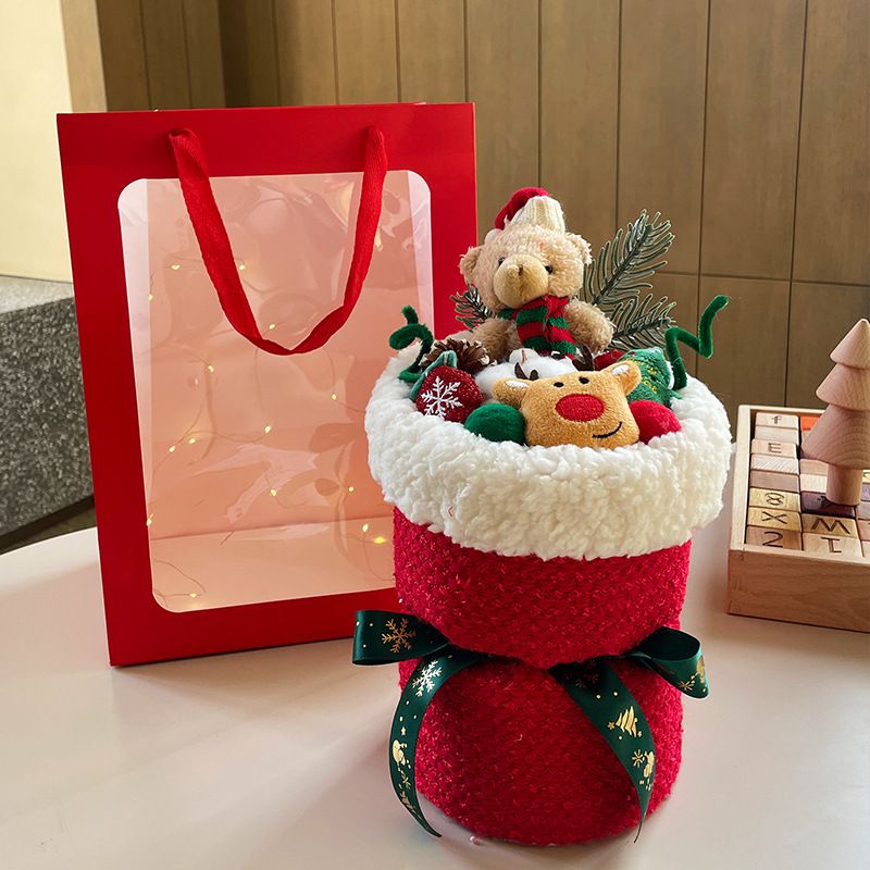 Bó Hoa Gấu Bông Xmas