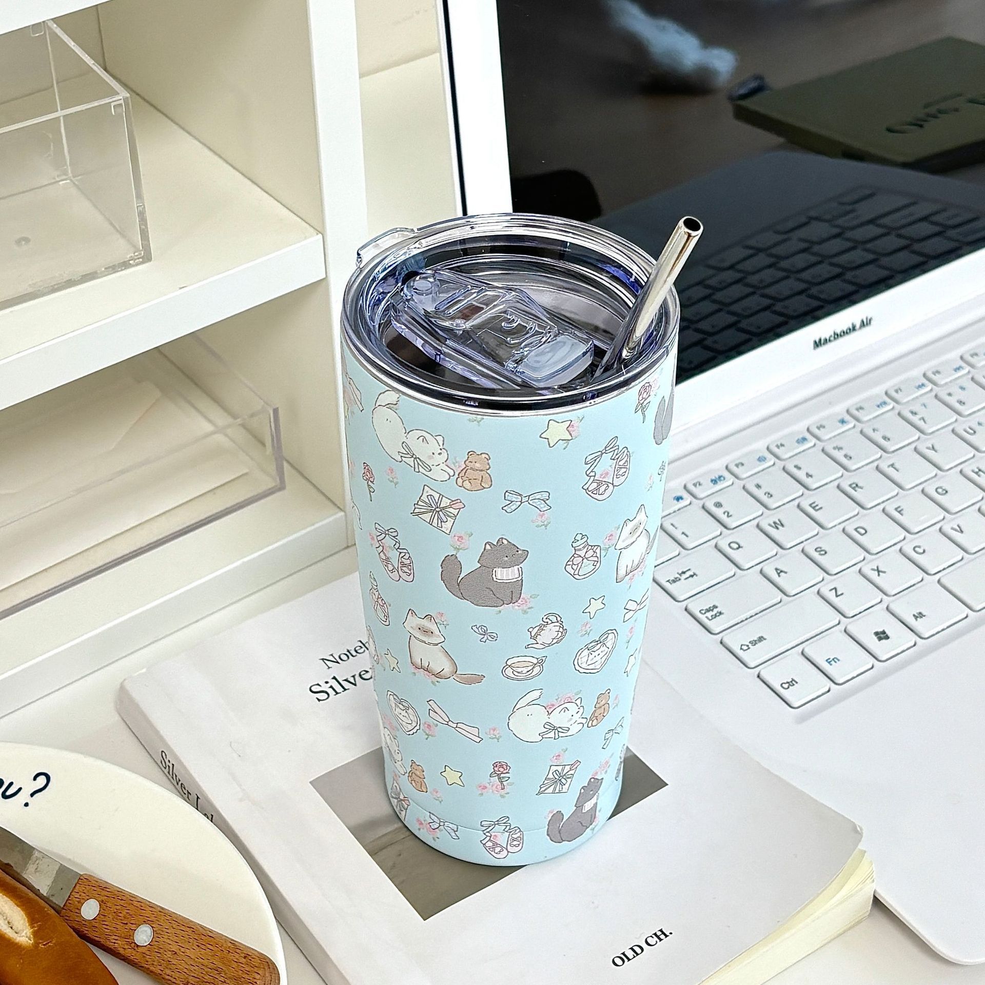 Cốc Giữ Nhiệt Mèo Dễ Thương