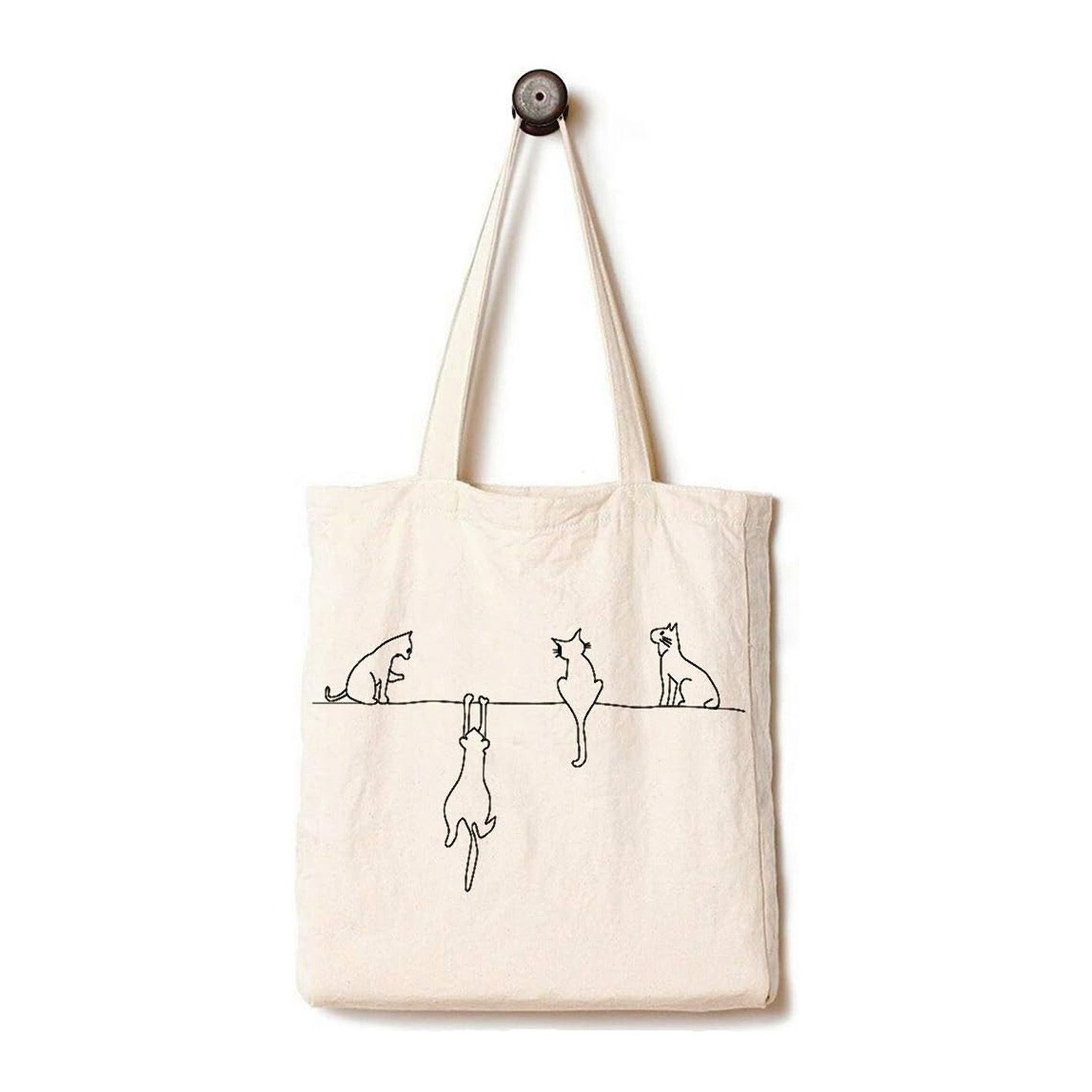 Túi Tote Naughty Cat