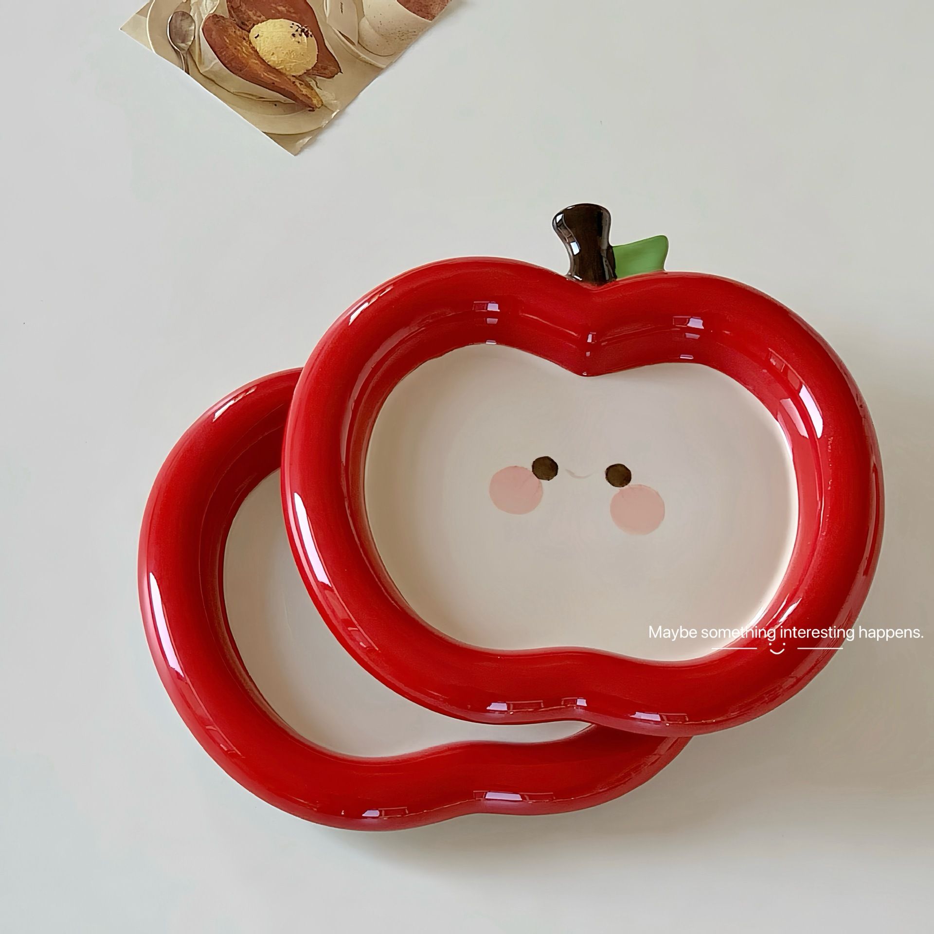 Đĩa Táo Dễ Thương