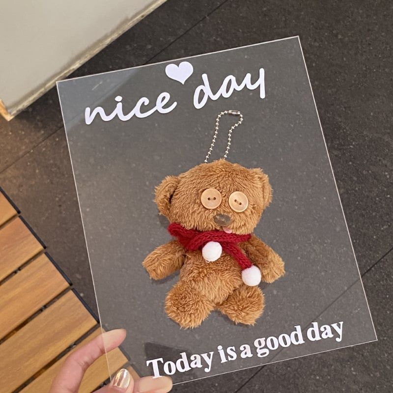 Móc Khóa Gấu Nâu Giáng Sinh