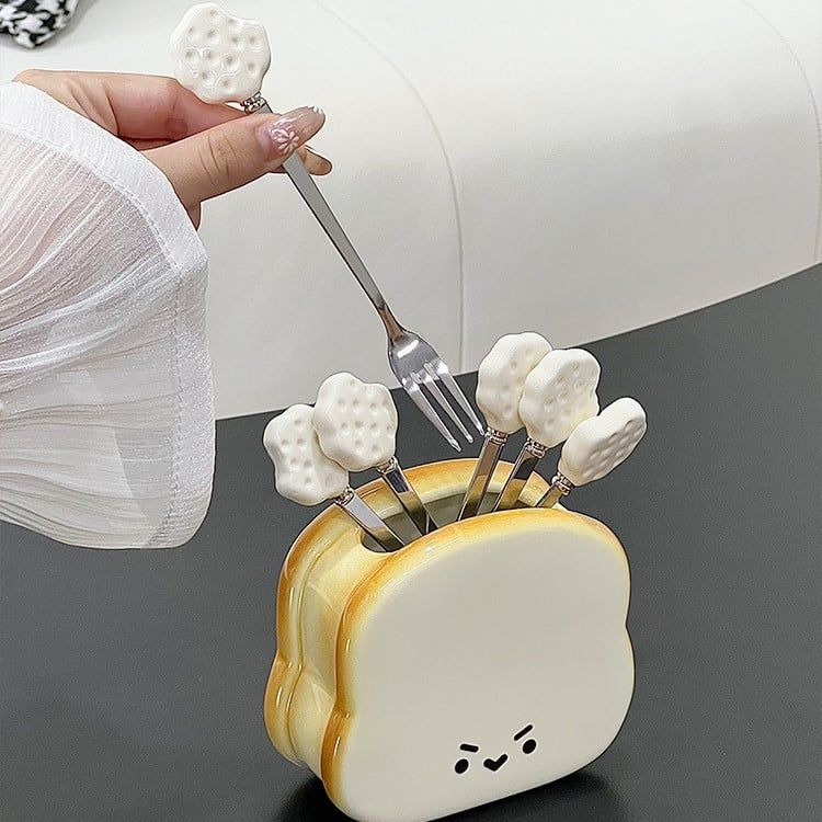 Bộ Dĩa Trái Cây Bánh Mì