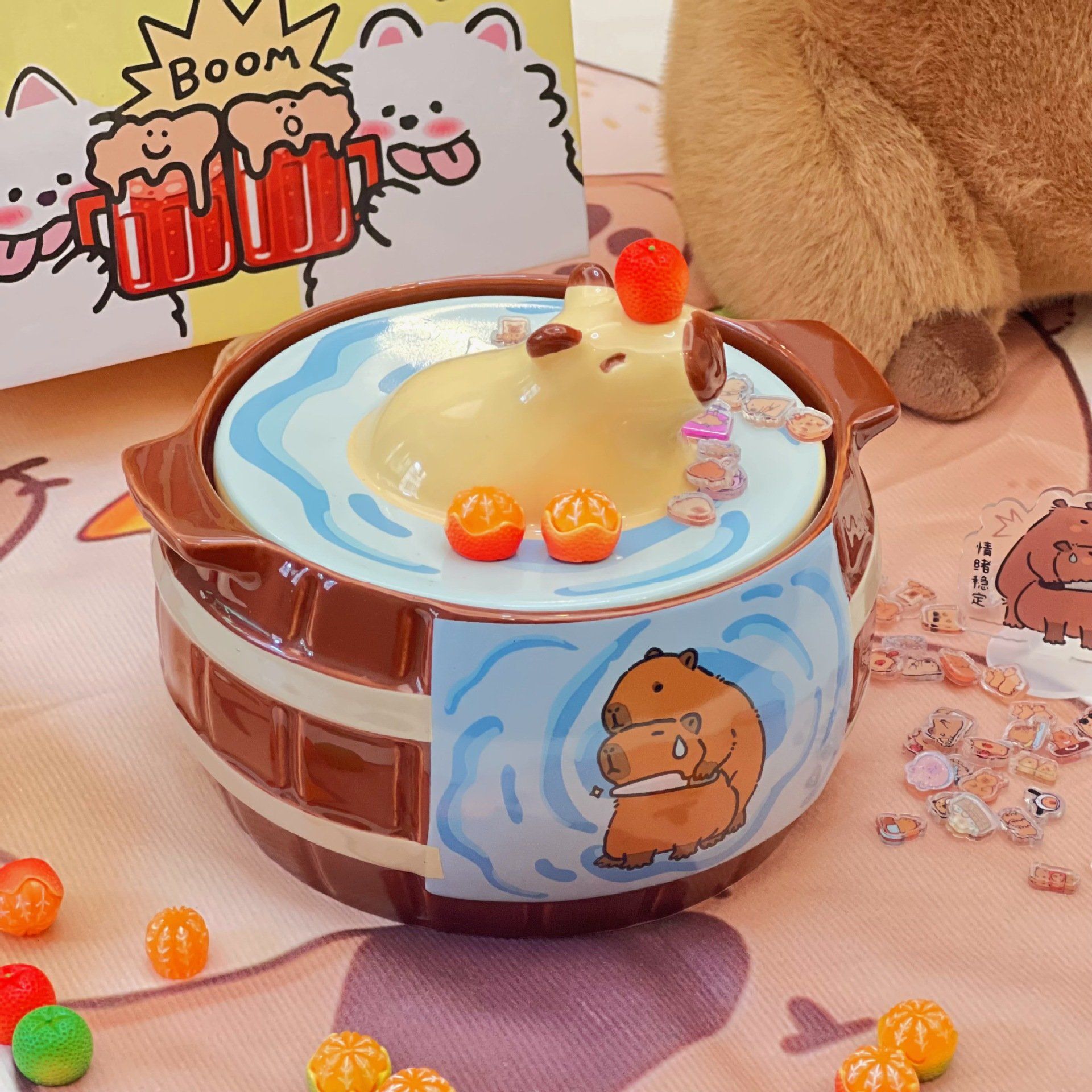 Bát Úp Mì Capybara