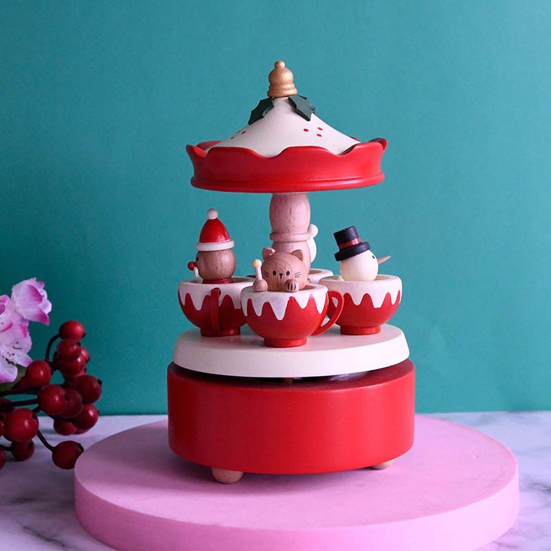 Hộp Nhạc Giáng Sinh Chibi