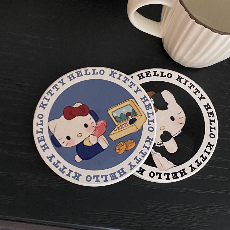 Lót Cốc Hello Kitty
