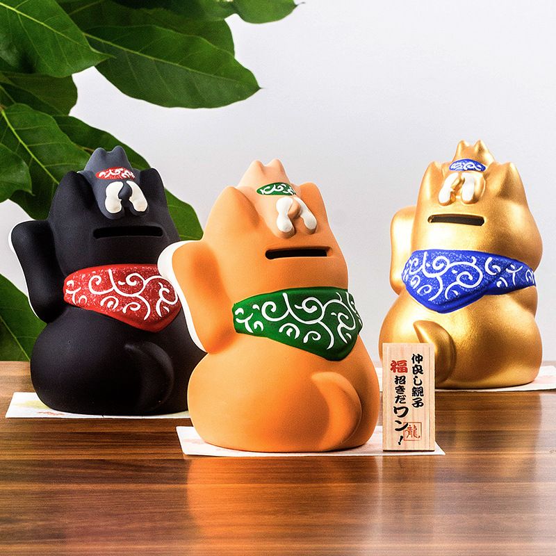 Tượng Thần Tài Cún Shiba