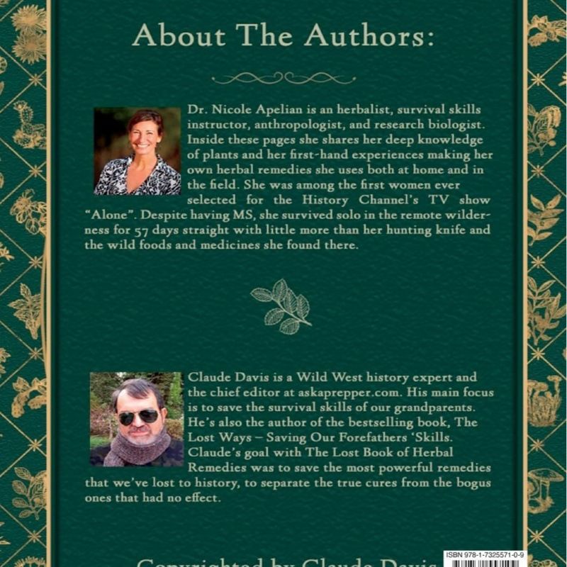Sách The Lost Book Of Herbal Remedies