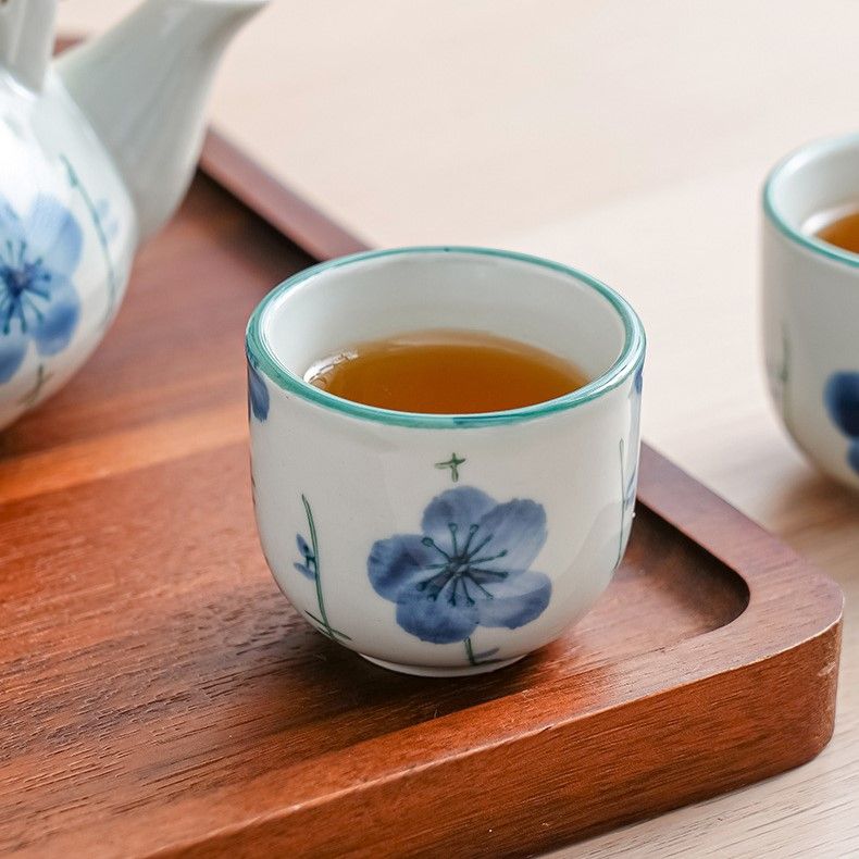 Bộ Trà Hoa Mận Xanh