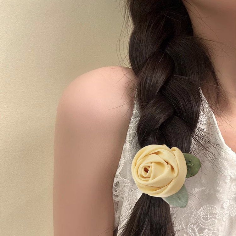 Dây Buộc Tóc Hoa Hồng