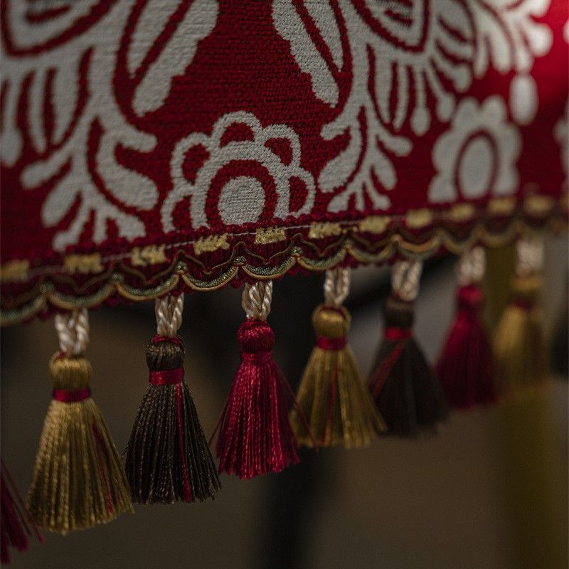 Khăn Trải Bàn Dải Thêu Hoa