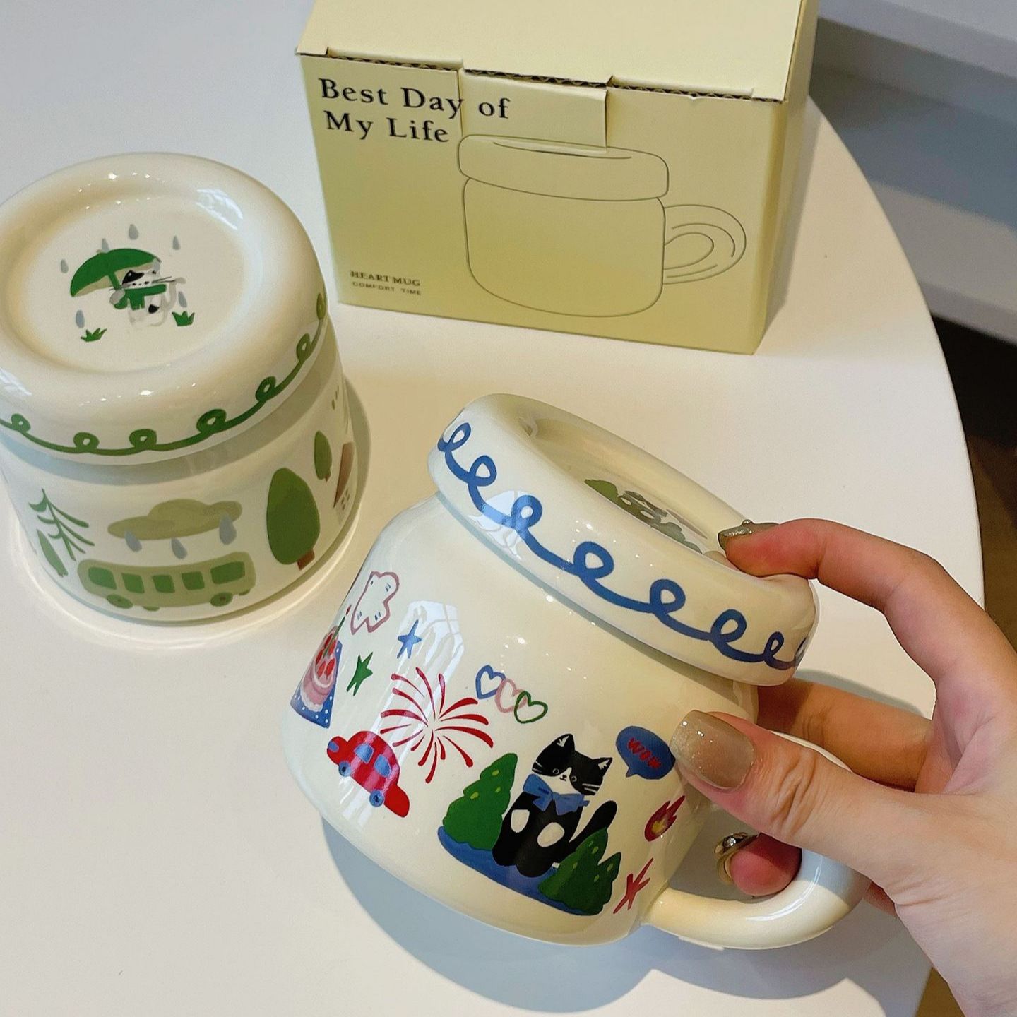 Cốc Mèo Dạo Chơi