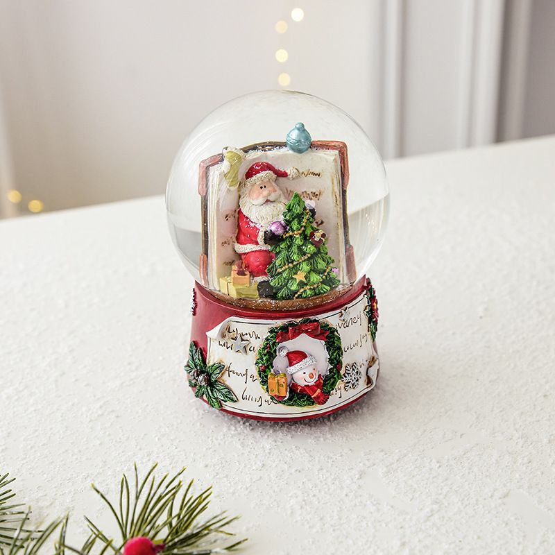 Hộp Nhạc Quả Cầu Tuyết Xmas