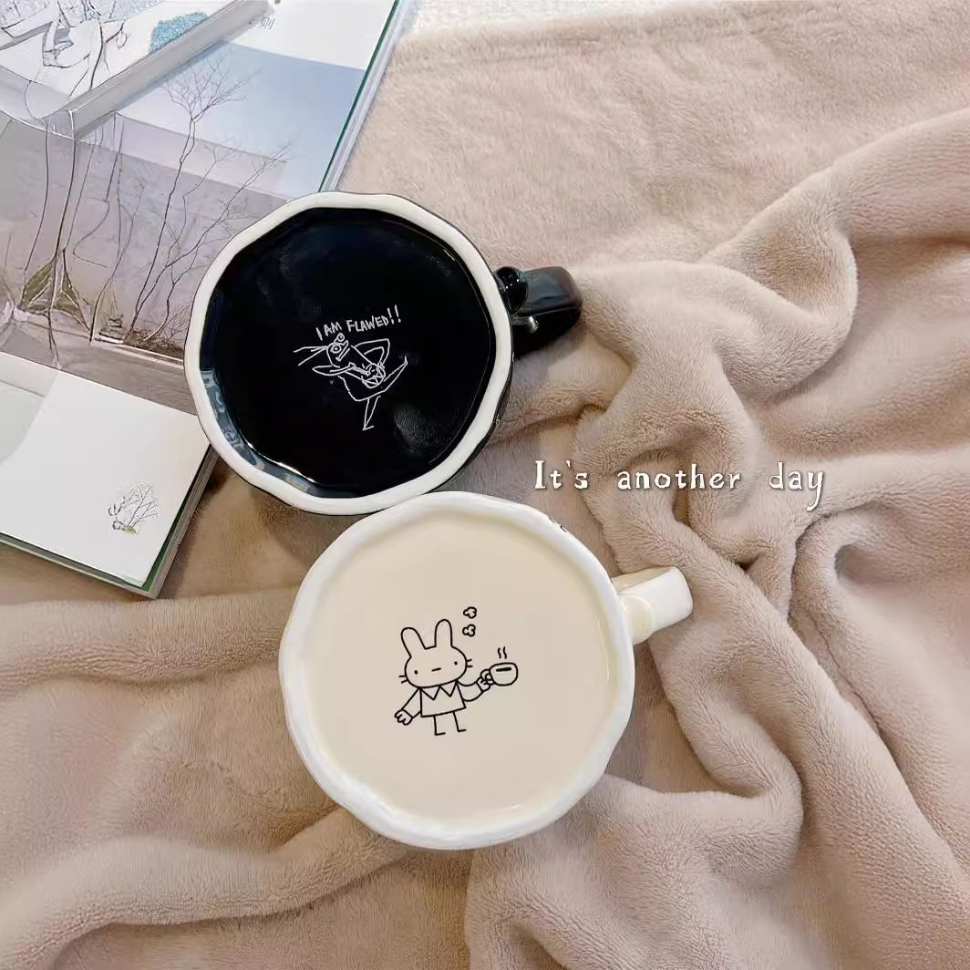Cốc Hình Vẽ Đáng Yêu