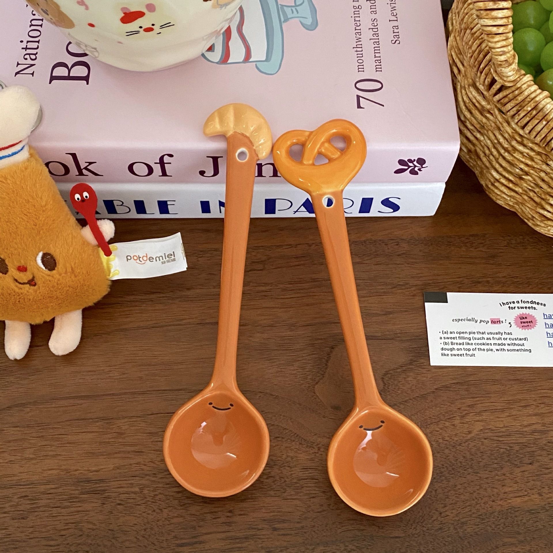Thìa Gốm Bánh Mỳ