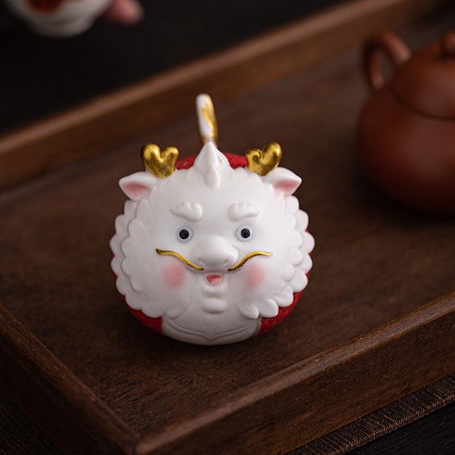 Tượng Rồng Ú Râu Vàng